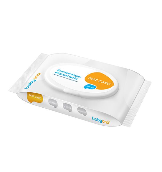 Pachnące woreczki na zużyte pieluszki 100 szt. zdjęcie 1