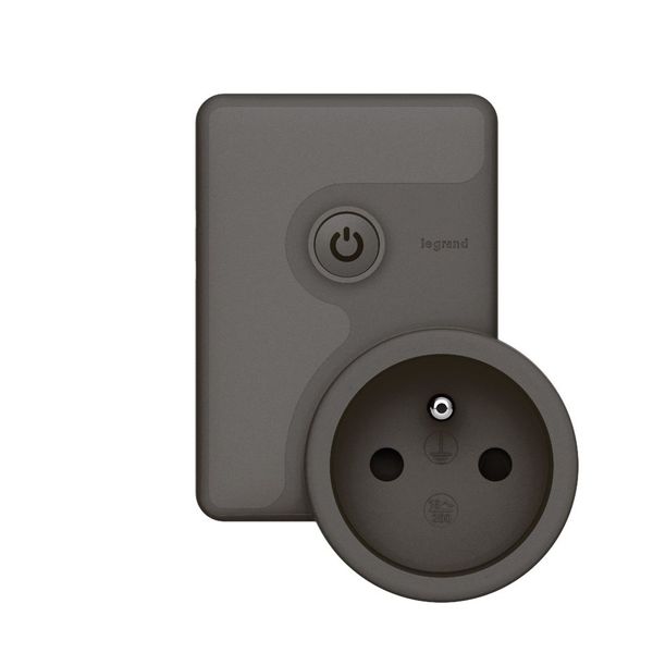 Celiane with Netatmo - gniazdo mobile connected 16A - Szare Legrand 064887 zdjęcie 1