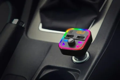 TRANSMITER FM BLUETOOTH MP3 SD ŁADOWARKA 2xUSB zdjęcie 6