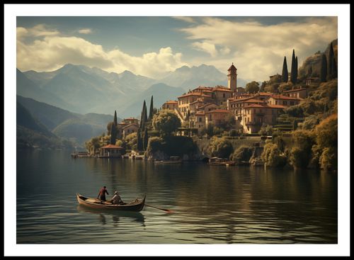 Plakat 84x59,5cm Spokojna Nostalgia na Arena.pl