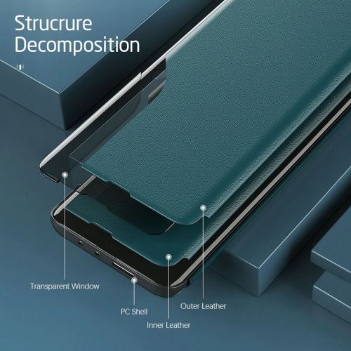 Etui Smart View do Xiaomi Redmi Note 10 Pro / 10 Pro Max czerwony na Arena.pl