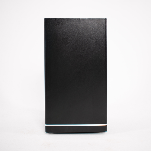 Pancerny Domowy Sejf z Zamkiem Elektronicznym i Kluczem 80x48x43 cm Czarny na Arena.pl