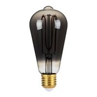 Żarówka retro 757-ST64-DIM-TH-SM Italux LED E27 4W 130lm 2200K dymiony grafit