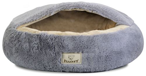legowisko dla psa fluffy 50 cm jasnoszare na Arena.pl