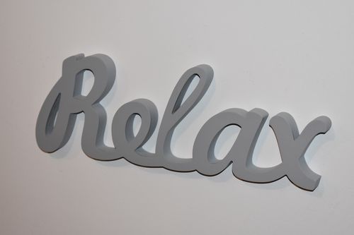 Napis 3D  Relax na Arena.pl