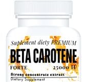 25000 BETA KAROTEN ZDROWA SKÓRA OPALENIZNA LEPSZA CERA WZROK ODPORNOSC A+E