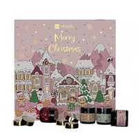 HISKIN Merry Christmas Kalendarz Adwentowy świece