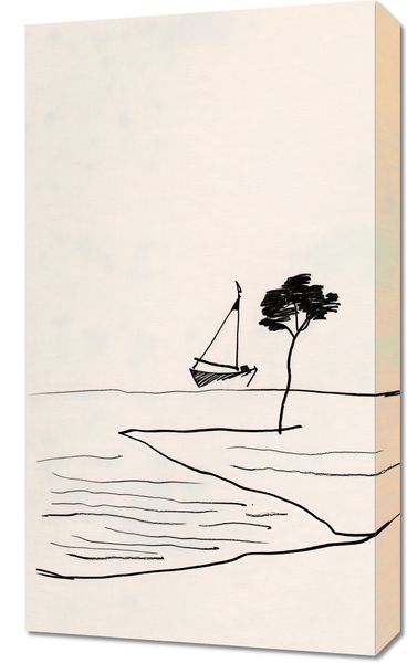 Obraz 40x70cm Spokój Przybrzeżny zdjęcie 1