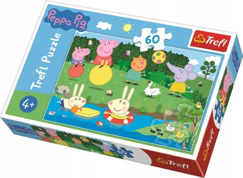 Puzzle 60 Wakacyjna Zabawa Peppa Pig 17326 na Arena.pl