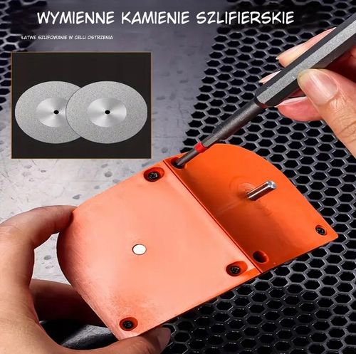 Ostrzałka do wierteł 2-16 mm diamentowa szlifierka do wierteł na Arena.pl