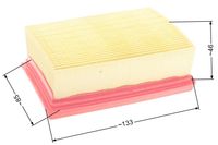 FILTR POWIETRZA STIHL TS400 /PAPIEROWY/ 8R02-15