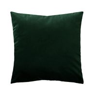 Poszewka zielona BUTELKOWA aksamitna dekoracyjna świąteczna 40x40cm