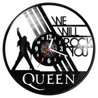 Zegar ścienny z płyty winylowej Queen 529.14