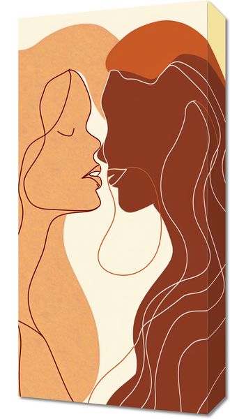 Obraz 30x60cm Zmysłowość Syntez zdjęcie 1