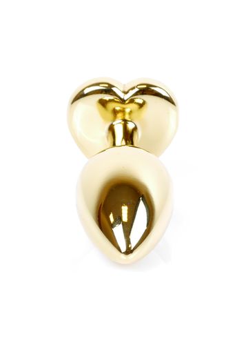 Plug-Jewellery Gold  Heart Plug- Green na Arena.pl