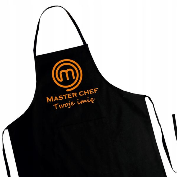 Fartuch kuchenny Master Chef na prezent +imię zdjęcie 1