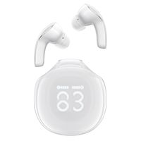 słuchawki bezprzewodowe t9 bluetooth 5.3 douszne usb-c białe