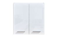 Szafka łazienkowa wisząca 80 cm Połysk parapet 80/60/24