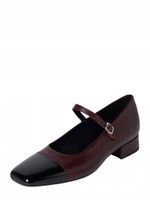 Vagabond Baleriny damskie ze skóry bydlęcej Model 'DEBBI' - bordowy Rozm-37