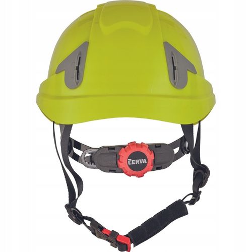 KASK OCHRONNY HEŁM WENTYLOWANY Z OKULARAMI BIAŁY KASK BUDOWLANY BHP LEKKI na Arena.pl