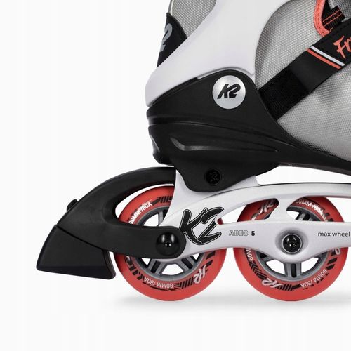 Rolki damskie K2 Freedom Alu 80 W srebrne 30E0342 na Arena.pl