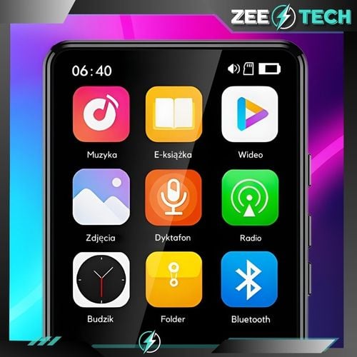 ODTWARZACZ MP3 MP4 32GB BLUETOOTH GŁOŚNIK PL MENU RADIO DYKTAFON na Arena.pl