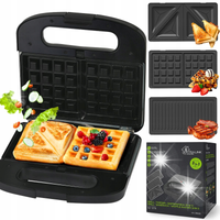 Sandwich 3w1 EXTRALINK Smart Life Grill Sandwich SJ-37A Toster Gofrownica