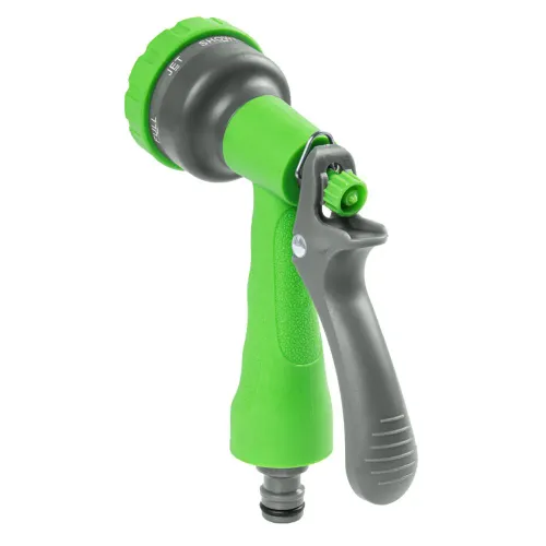MOCNY PISTOLET ZRASZACZ OGRODOWY WĄŻ DO PODLEWANIA 7 FUNKCJI BLOKADA JAKOŚĆ na Arena.pl