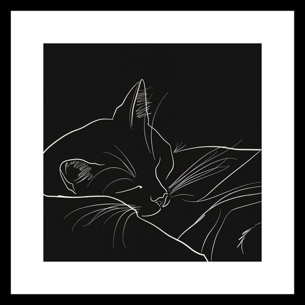 Plakat 20x20cm Nocny Spokój zdjęcie 3