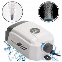 NAPOWIETRZACZ DO AKWARIUM POMPKA Z REGULACJĄ CICHA MOCNA 4W 280L/h