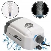 NAPOWIETRZACZ DO AKWARIUM POMPKA Z REGULACJĄ CICHA MOCNA 4W 280L/h