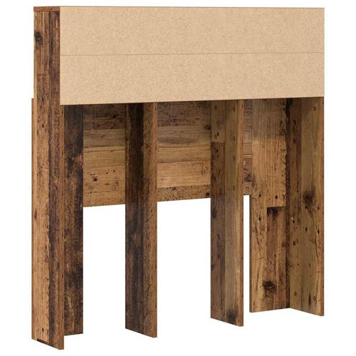 Szafka z zagłówkiem z półką Stare drewno Drewno kompozytowe na Arena.pl