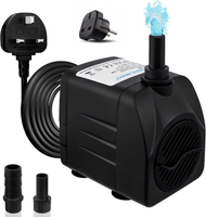 Pompa Wodna Zatapialna Ultra Quiet 16W 750L/H Do Akwarium I Stawu