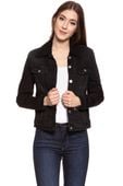 DAMSKA KURTKA JEANSOWA LEE SHERPA RIDER JACKET BLACK TYRO L54VCPJW S