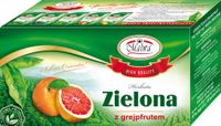 Malwa Herbata Zielona z grejpfrutem 40 g (20 x 2 g)
