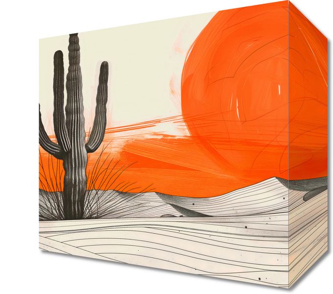 Obraz 20x20cm Kaktus Saguaro zdjęcie 1