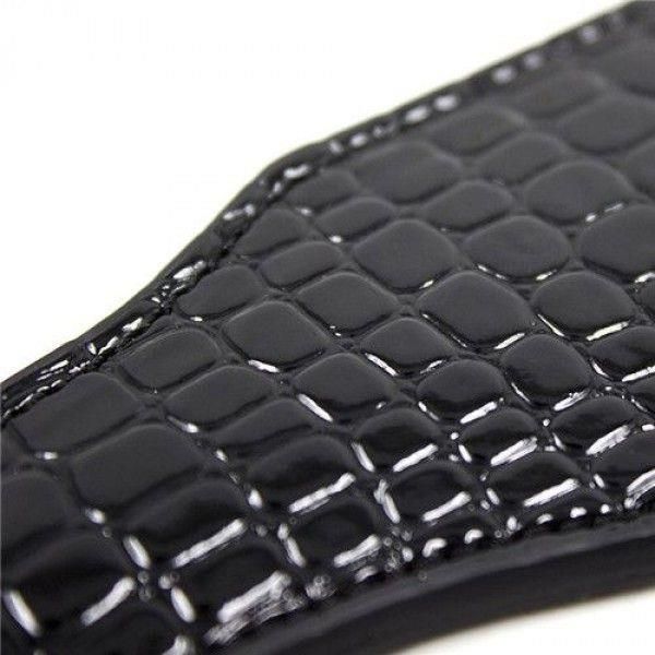 Pejcz-Paletta Crocodile Spank Paddle Black zdjęcie 4