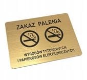 Tabliczka zakazu palenia ! Grawer Zakaz palenia !