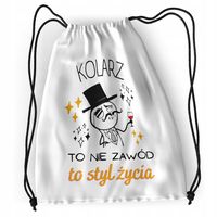 Plecak Sportowy Szkolny Kolarza Worek Torba Z Nadrukiem Ze Zdjęciem