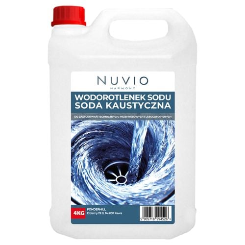 SODA KAUSTYCZNA wodorotlenek sodu do rur syfonu 8kg NUVIO 2x4kg na Arena.pl