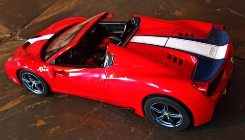 Autko Zdalnie Sterowane FERRARI 458 SZYBERDACH NA PILOT Rastar Samochód RC na Arena.pl