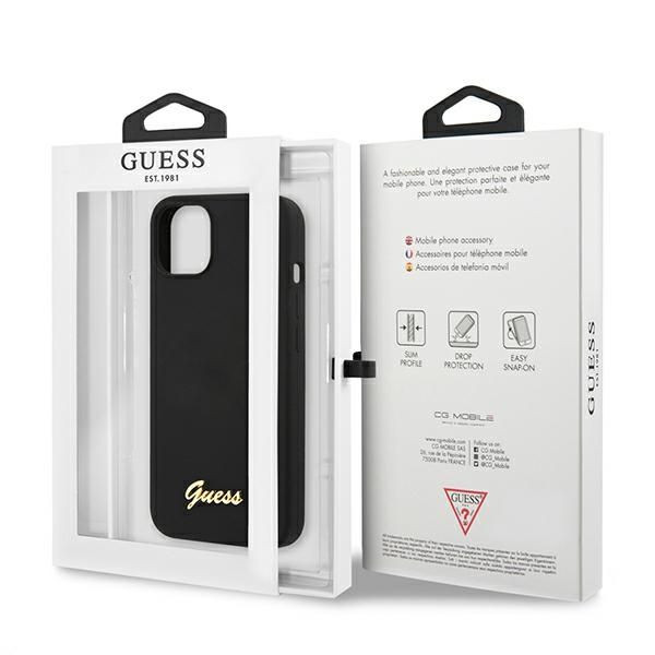 Etui Guess do iPhone 14, iPhone 13, Czarny, MagSafe zdjęcie 7