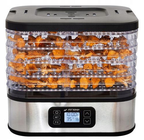 SUSZARKA SPOŻYWCZA DO ŻYWNOŚCI GRZYBÓW ZIÓŁ OWOCÓW WARZYW TIMER! 400W na Arena.pl