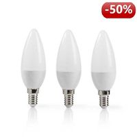 3X Żarówka Ledowa E14 5.8W Led Barwa Biała Ciepła