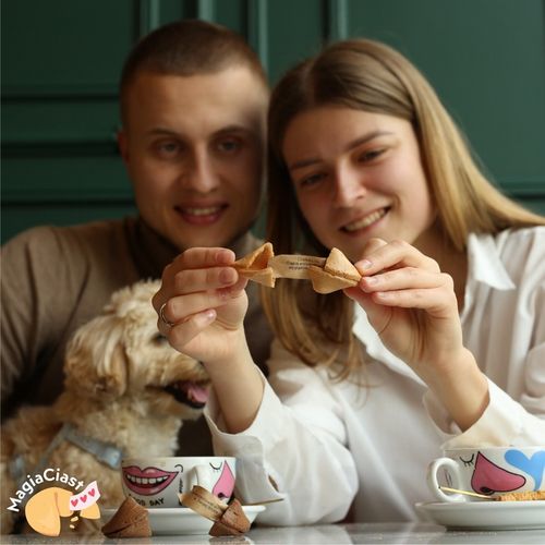 Ciasteczka z Wróżbą Podziękowanie dla gości Dziękujemy za Przybycie 50 szt na Arena.pl