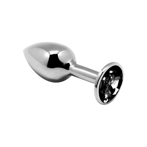 Mini Metal Butt Plug M Black zdjęcie 1
