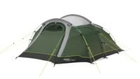 Outwell Earth 4 Plus Four Room Tunnel Tent for 4 Persons, Green | Outwell