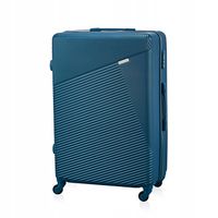 BETLEWSKI Bagaż turystyczny podróżny duża walizka z kółkami na suwak