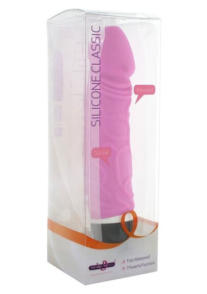Wibrator Silikonowy Gruby Silicone Classic zdjęcie 3