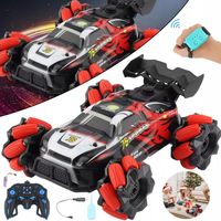 4WD ZDALNIE STEROWANY SAMOCHÓD Z RĘCZNYM STEROWANIEM, ZE ŚWIATŁEM I MUZYKĄ